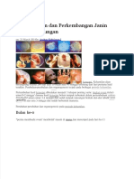 PDF Pertumbuhan Dan Perkembangan Janin Dalam Kandungan