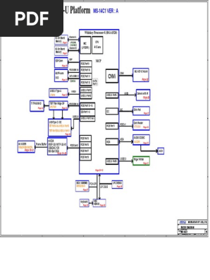 MS-14C11 MS-14C1 Rev1.0 PDF | PDF | Electronics | Computer Related.