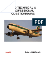 A320 Air Conditioning Technical Questionnaire