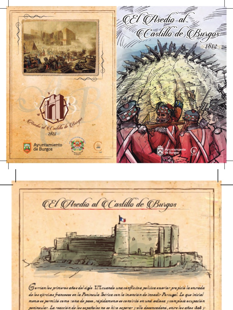 Asedio Al Castillo de Burgos 1812 PDF Castillo Guerra de trincheras