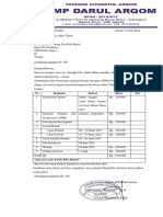 011/P/SMP-DA/VIII/2022: No Kegiatan Jadwal Biaya Ket