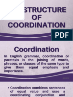 Structure of Coordination
