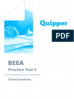 BEEA PT4 Exam-Questions