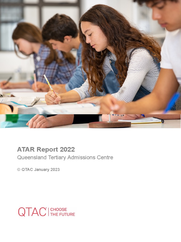 QTAC ATAR Report 2022 | PDF | Vocational Education | Educational Stages