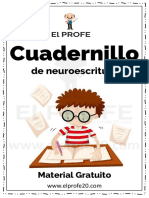 Cuadernillo de Neuroescritura Gratis