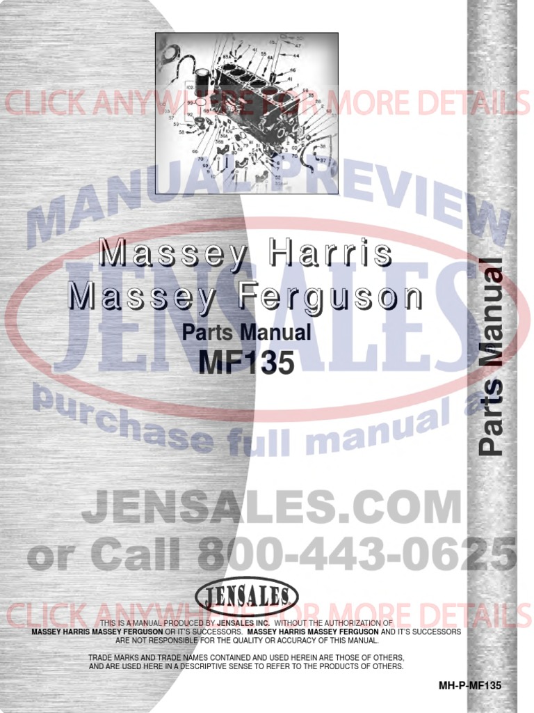 MASSEY FERGUSON 135 PARTS CATALOGUE PDF FREE DOWNLOAD intelligence overview