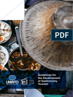 Guidelines For The Development of Gastronomy Tourism