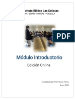 Modulo Introductorio EDICIÓN ONLINE HABITOS DE ESTUDIO