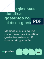 Estratégias para Identificar Gestantes No Início Da Gravidez