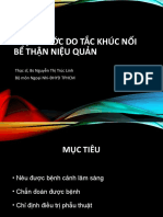 Thận Nước Do Hẹp Khúc Nối Bể Thận