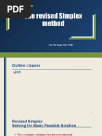 C5 - The Revised Simplex Method