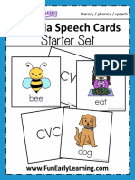 Apraxia Speech Cards Starter Set