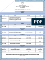 Agenda Semanal Febrero 6 Al 10 de 2023