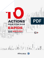 10 Actions Pour Être Plus Rapide Sur SketchUp GRATUIT