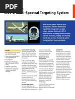 WESCAM MX-20/20D Camera Specifications | PDF | Laser | Infrared