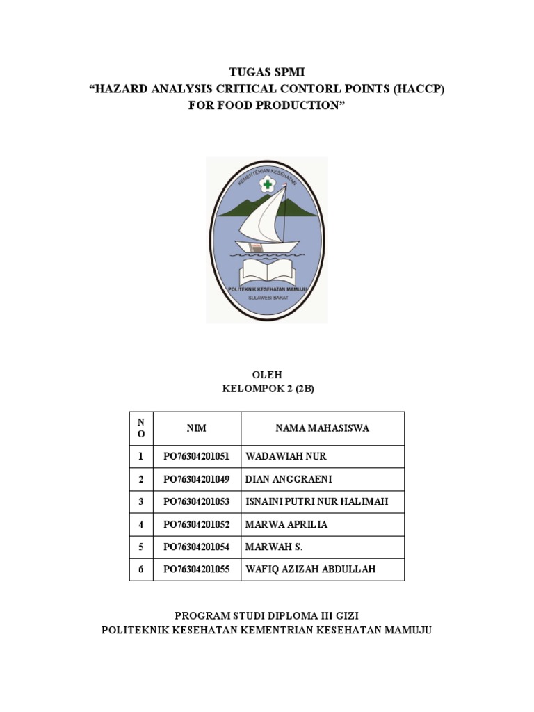 Analisis HCCP | PDF
