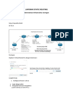 LAPORAN STATIC ROUTING