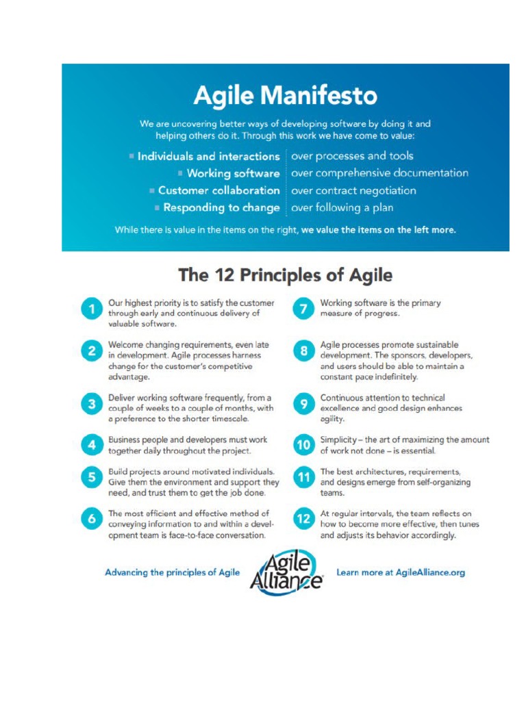 Agile Manifesto | PDF
