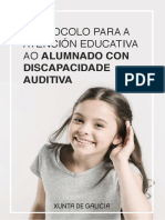 Protocolo para Alumnado Con Discapacidade Auditiva