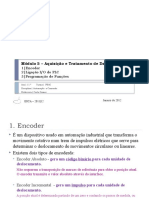 Aquisição e Tratamento de Dados - Encoder