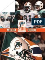 2011 Miami Dolphins Media Guide