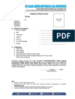 Form Pendaftaran Calon Asesor BNSP Bidang Konstruksi