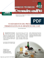 Fundamentos Del Proceso de Fermentacion en El Beneficio Del Cafe