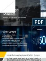 FX Markets Guide - Market Participants, Spot Rates, Forwards & More