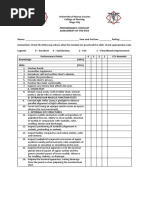 Eyes Checklist