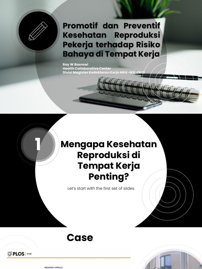 Promotif Dan Preventif Kesehatan Reproduksi Pekerja Terhadap Risiko ...