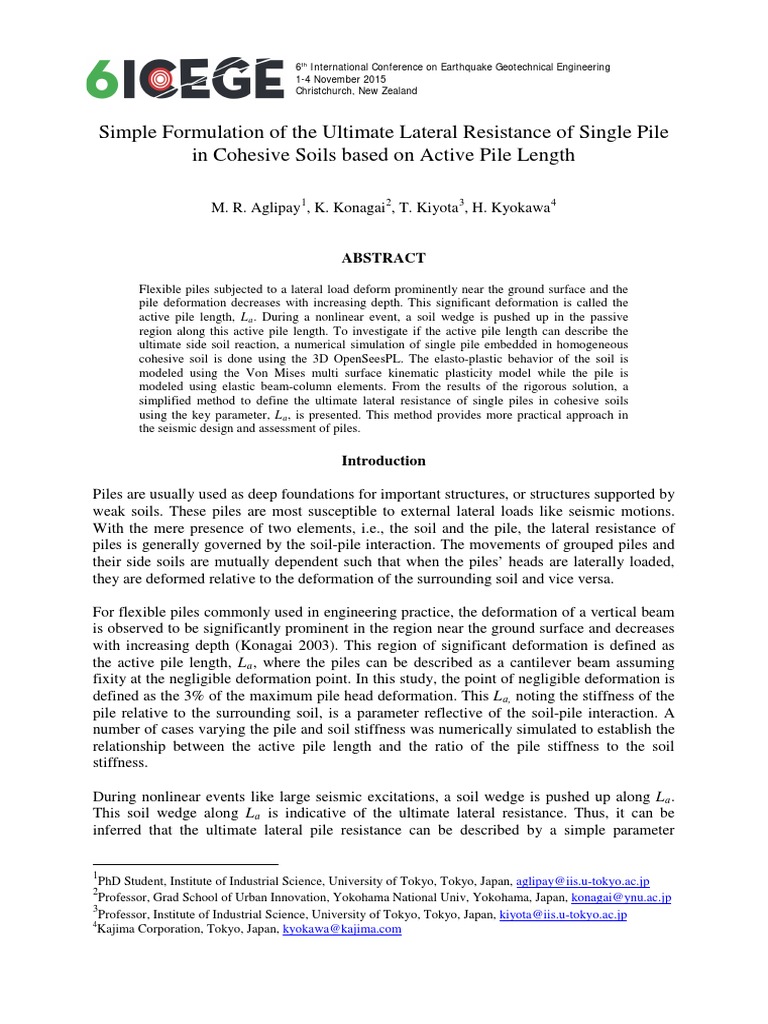 Simple Formulation of The Ultimate Later | Download Free PDF | Young's ...