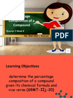 Q2 W8 Percentage Composition of A Compound - Potx