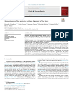 Biomechanics of The Posterior Oblique Ligament of The Knee