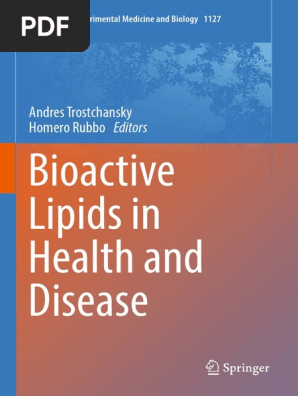Bioactive Lipids in Health and Disease | PDF | Cell Membrane