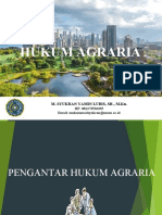 A. Pengantar Hukum Agraria