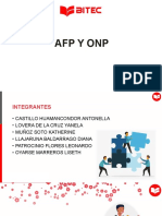 Afp y Onp