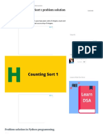 HackerRank Counting Sort 1 Problem Solution