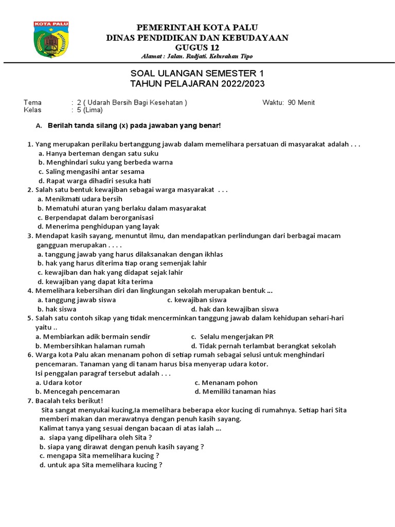 Menguasai Tema 2 Kelas 5 Revisi 2019: Panduan Lengkap dengan Contoh Soal dan Pembahasan