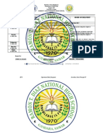 Ramon T. Diaz National High School weekly learning plan