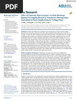 Effect of Upstream Dam Geometry On Peak Discharge During Overtopping Breach in Noncohesive Homogeneous Embankment Dams Implications For Tailings Dams
