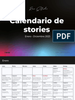Calendario de Stories