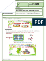 Resolver Problemas de Multiplicacion.