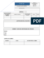 FT - SST - 015 - Formato Solicitud de Creación, Modificación y Eliminación de Documentos