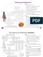 t2 T 10000302 The History of Halloween Crossword