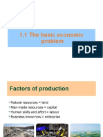 Basic Economc Problem - Final