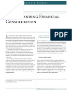 Understanding Financial Consolidation: Keynoteaddress