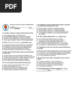 QUESTIONÁRIO DA LIÇÕES 04 À 06 03-2011