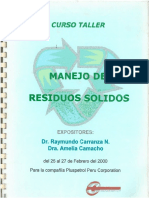 Curso Taller Manejo de Residuos Solidos