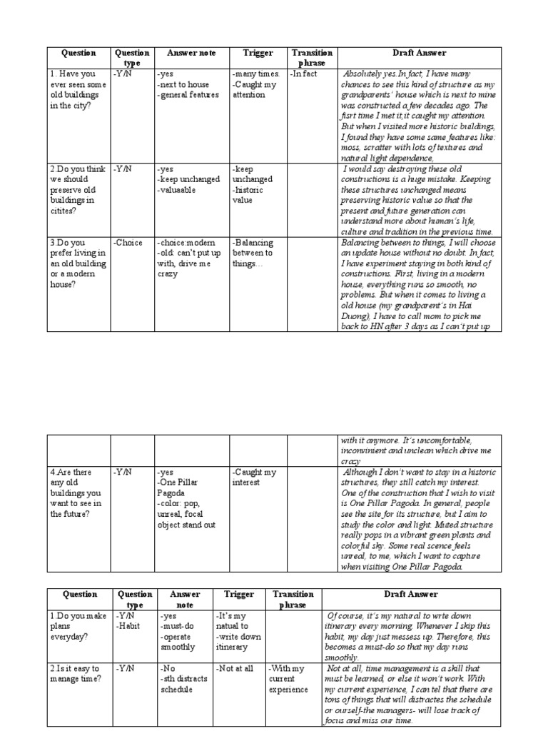 Speaking Part 1Page 2 PDF Night Mobile Phones