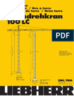 Lieberr Tower Cranes Spec 100LC Terraecobuild